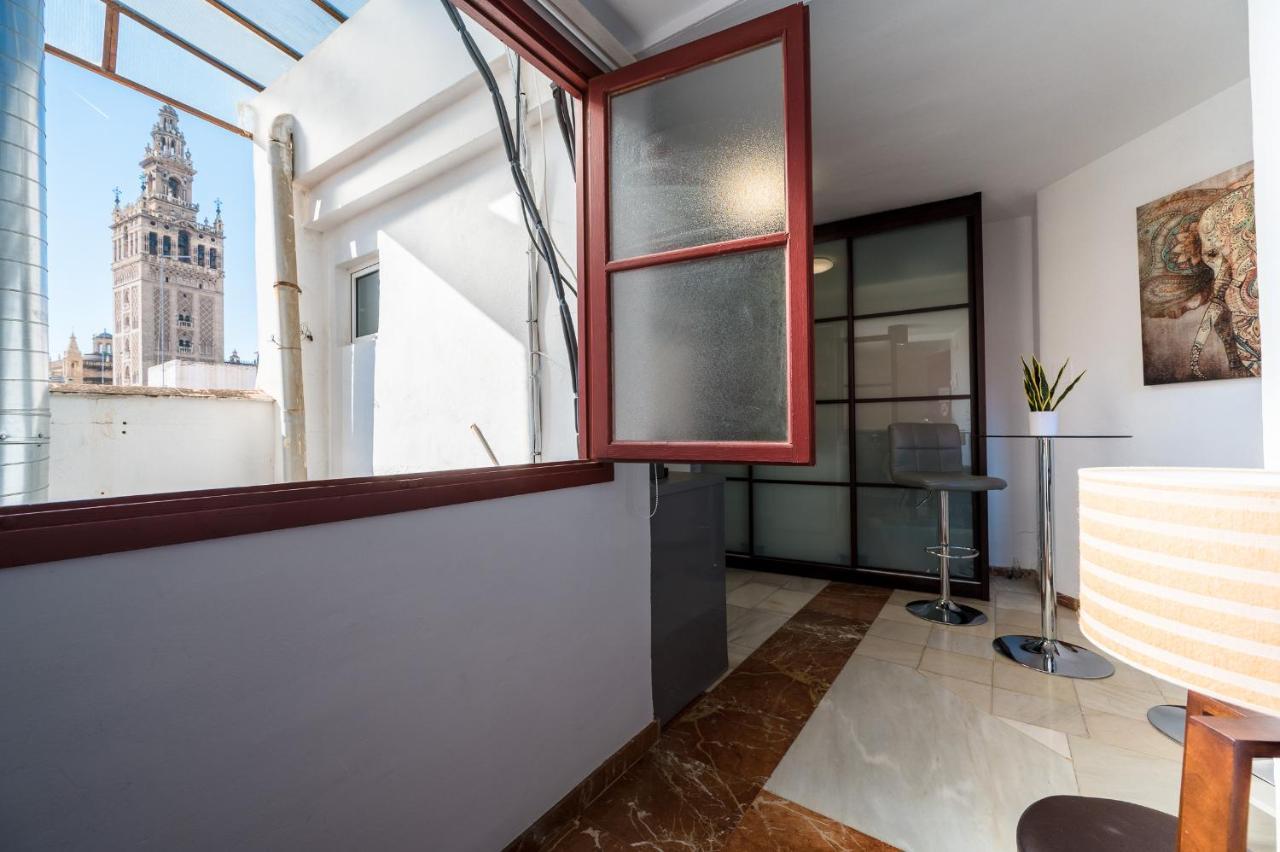 Atico Lujo Junto A La Catedral. Giralda Apartment Sevilla Bagian luar foto